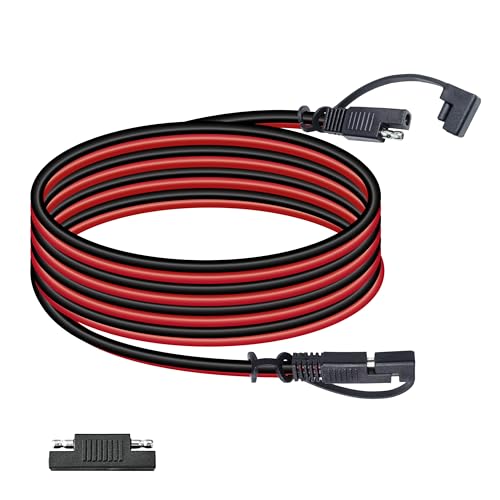 BFXM SAE Connector, SAE Extension Cable, 12v Quick Connect 12FT - Product Imagery