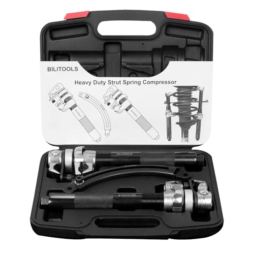 BILITOOLS 2-Piece Coil Spring Compressor Tool, Max Load.2645LB - Product Imagery