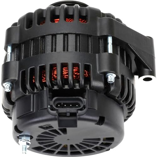 Black Alternator For LS Truck 1999-06 220 Amp High Output AD244 - Product Imagery