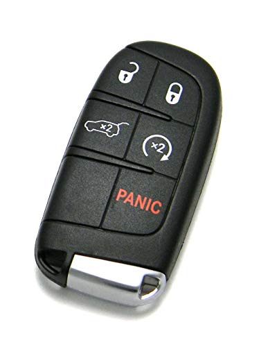 OEM Electronic 5-Button Smart Key Fob Remote Compatible with - Product Imagery