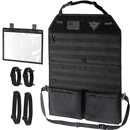 WYNEX Molle Seat Back Car Organizer Fit Most Car F150 Jeeps - Product Imagery