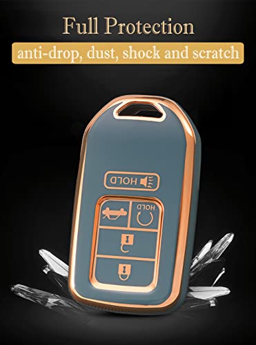 2016-2022 for Honda Key Fob Cover, Premium Soft TPU Full - Product Imagery