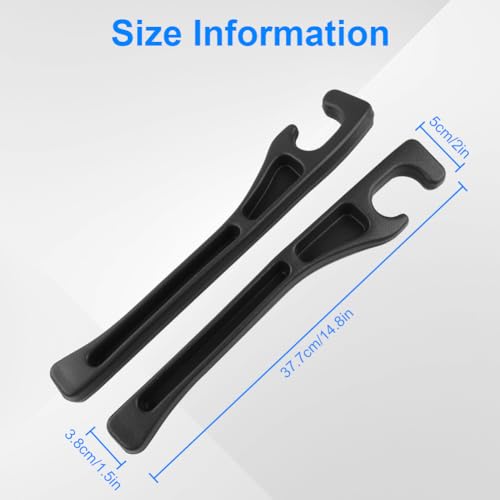 2PCS Car Seat Gap Filler,Anti-Drop Car Seat Crack Organizer - Product Imagery