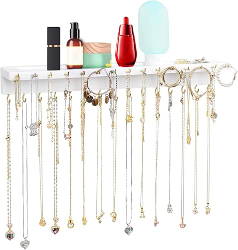 YYILIS Necklace Holder, Upgraded Extra Large Wall Necklace - Product Imagery