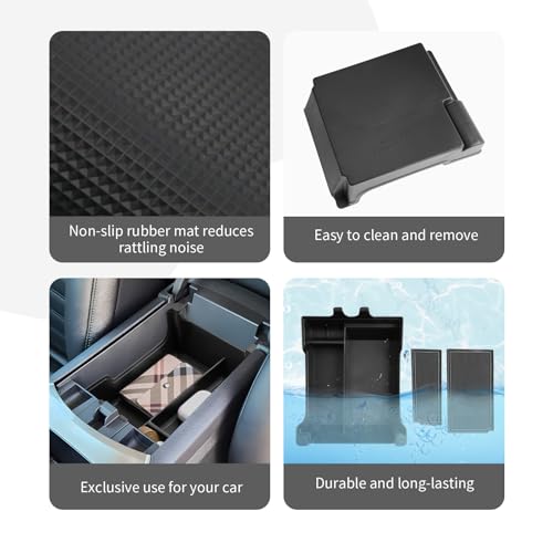 CDEFG for 2020 2023 2024 Ford Edge Center Console Organizer Tray - Product Imagery