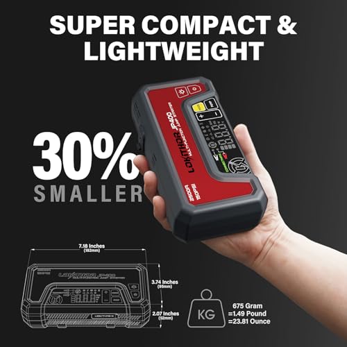 LOKITHOR JP400 Jump Starter with Air Compressor for 8.5L - Product Imagery