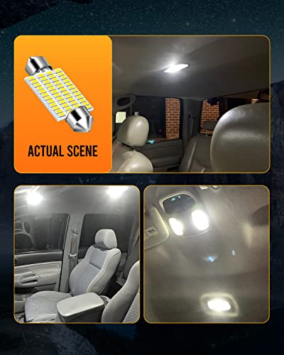 569 578 LED Bulbs Xenon White 570 Lumens Super Bright 3014 48-EX - Product Imagery