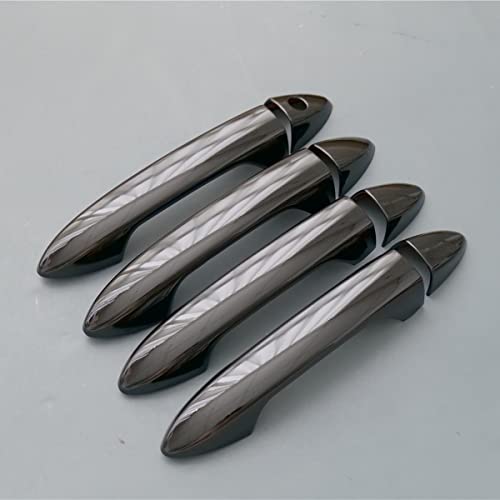 Gloss Black Door Handle Cover Protector For Honda Accord - Product Imagery