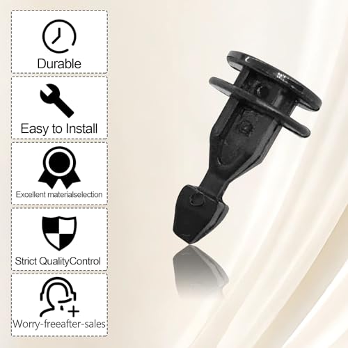 20Pcs Engine Hood Fixing Clip Compatible with Compatible with - Product Imagery