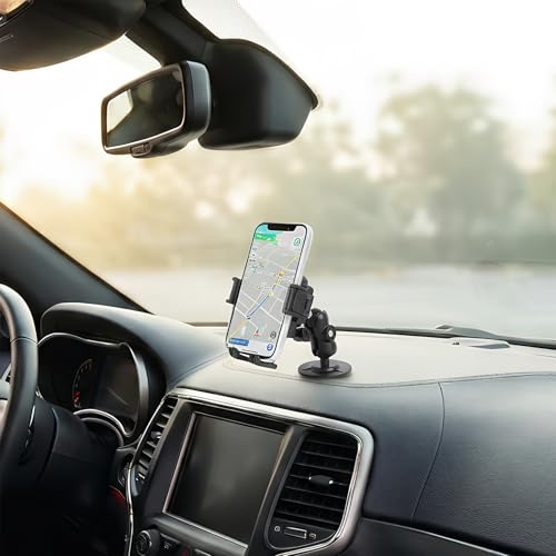 1" Ball Phone Mount Holder with Vibration Dampener ＆ 2.36" Short - Product Imagery