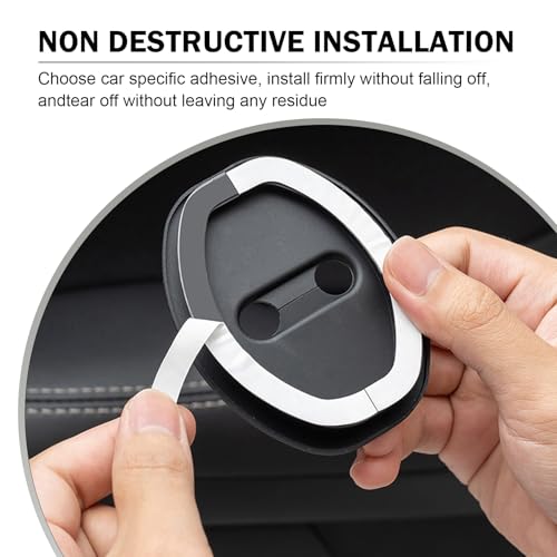 Car Door Shock Absorber, 2 PCS Silicone Silent Absorption Lock - Product Imagery