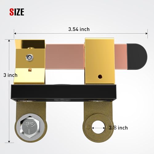 Nilight Side Post Battery Knife Disconnect Switch 12V 250A for - Product Imagery