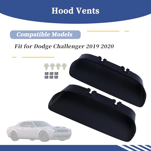 A Pair Air Vent Cover Hood Bezels and Accessories 68378081AB - Product Imagery