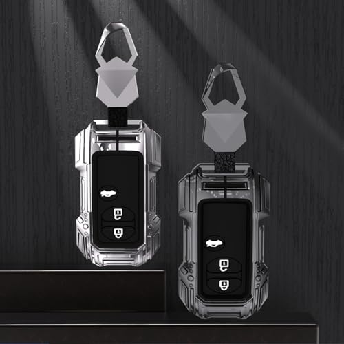 Zinc Alloy Metal Key Fob Case Cover Protector Shell Compatible - Product Imagery
