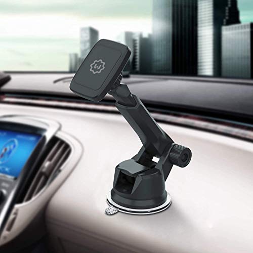 WixGear Universal Magnetic Car Mount Holder, Windshield Mount - Product Imagery