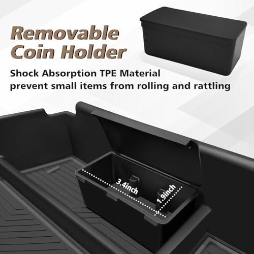 Muslogy Center Console Organizer for 2024 2025 2026 Hyundai - Product Imagery