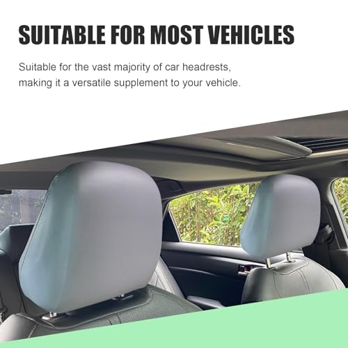 Shakas 2 PCS Cars Headrest Covers, Full Wrap-around Non-marking - Product Imagery