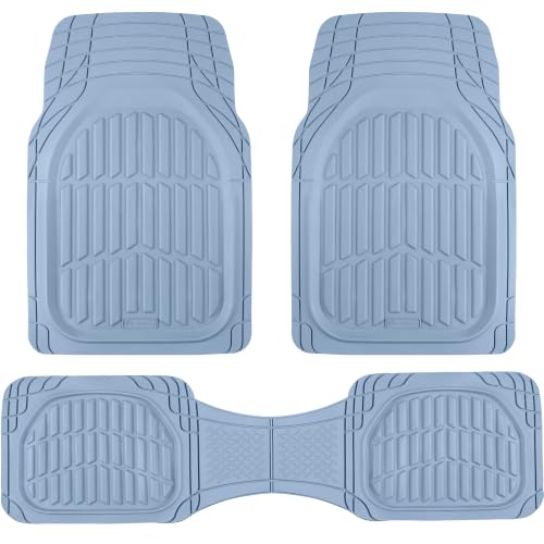 Carbella FlexTough LITE Rubber Car Mats Full Set - All Weather - Product Imagery