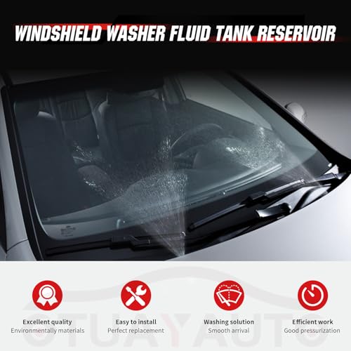 OTUAYAUTO Washer Fluid Reservoir Bottle Kits Replacement for - Product Imagery