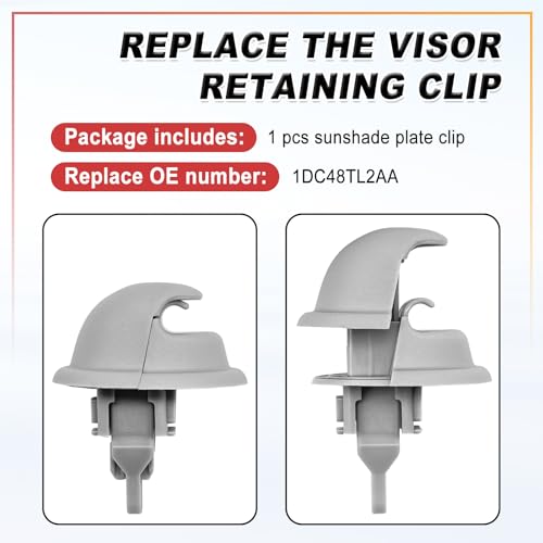 Sun Visor Retainer Clip Compatible with D0dge Ram 1500 - Product Imagery
