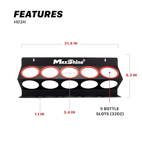 Maxshine Universal Detailing Spray Bottle Holder 2-Pack – - Product Imagery