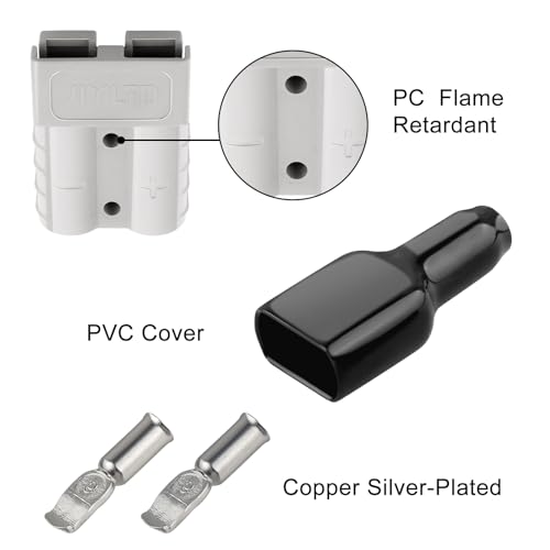 XRDS -RF 8AWG Tinned Copper Wire with Anderson-Style 50A - Product Imagery