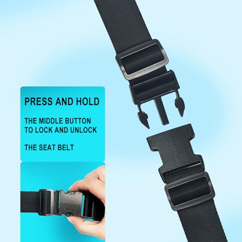 Portable Adjustable Seat Belt for Kids Ride on Power Wheels Toy - Product Imagery