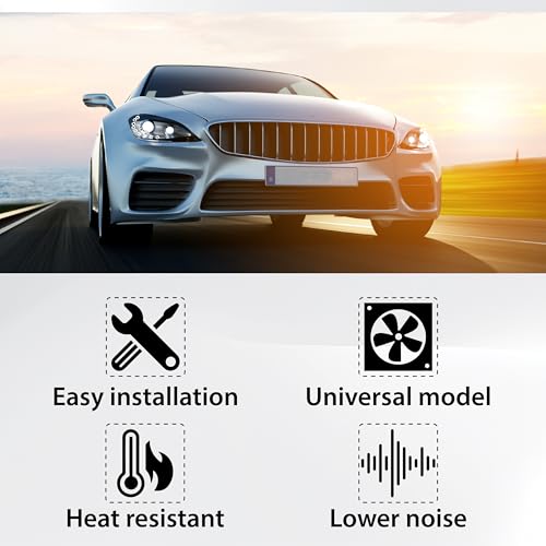 BFXM Automotive Fan Mounting Kit, Radiator Fan Zip Ties Clips - Product Imagery