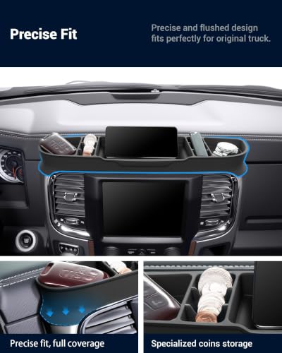 Dashboard Organizer Fit for Dodge RAM 1500/2500/3500 2013-2018 - Product Imagery