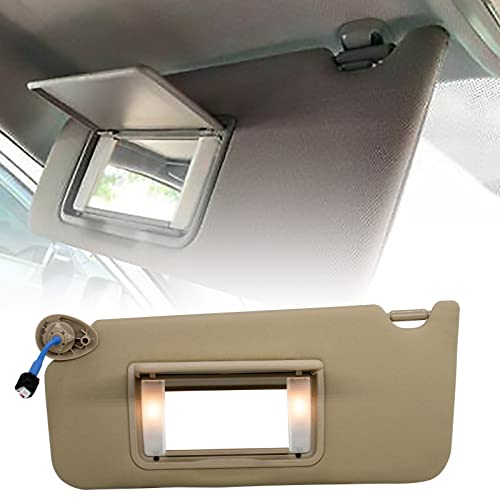 NHILES Left Driver Side Sun Visor Compatible with Honda Accord - Product Imagery