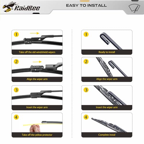 Windshield Wiper Blades Replacement for - Product Imagery