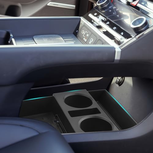 SHAOHAO for 2025 2026 Hyundai Santa Fe Under Console Organizer - Product Imagery