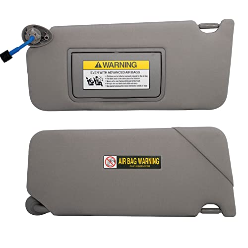 NHILES Left Driver Side Sun Visor Compatible with Honda Accord - Product Imagery