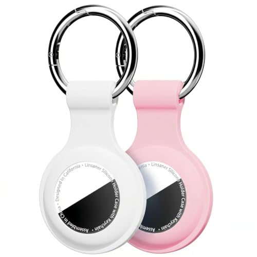 Linsaner 2 Pack Case for AirTag 2nd Gen (2026) & 1st Gen - Product Imagery