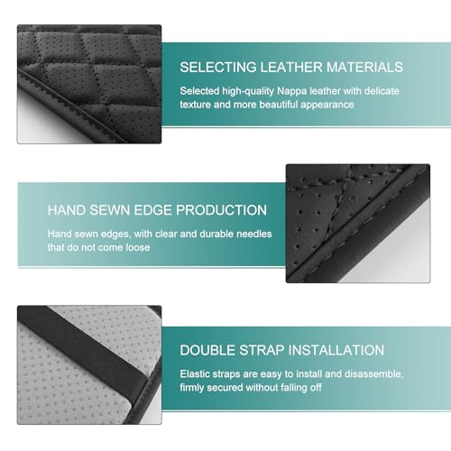Car Center Console Cover, Multi-functional Leather - Product Imagery