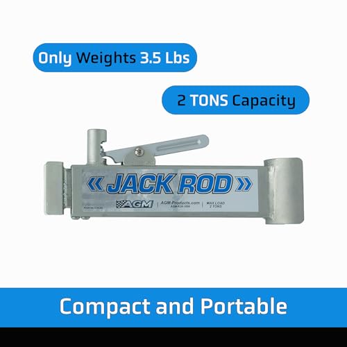 AGM Jack Rod Support Bar – 2 Ton Locking Bar - Product Imagery