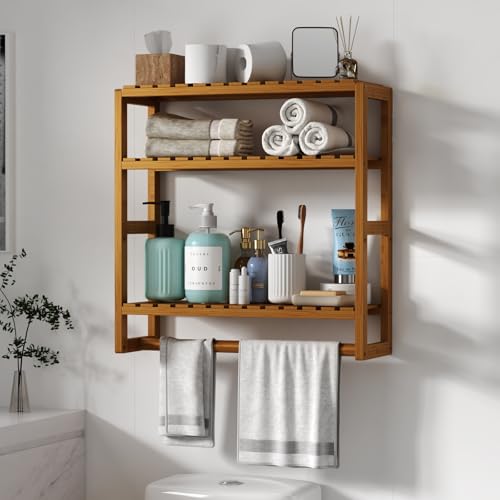 Galood Over The Toilet Storage Bathroom Shelves Wall Mounted 3 - Product Imagery