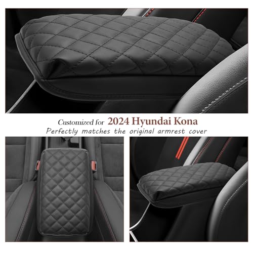 SKTU for 2024 2025 2026 Hyundai Kona Center Console Cover 2024 - Product Imagery