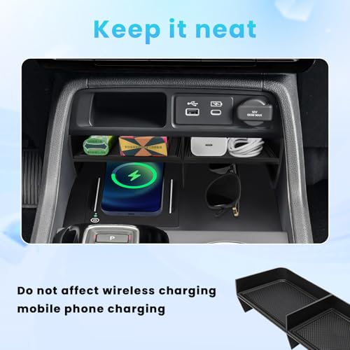 3PCS Center Console Organizer for 2023-2026 Honda Pilot/26 - Product Imagery
