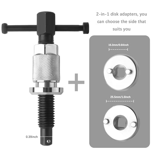 5PCS Brake Caliper Compression Tool Set,Chrome-Plated Steel - Product Imagery