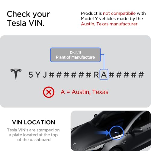 Spigen Under Screen Storage Organizer for Legacy Tesla Model Y - Product Imagery