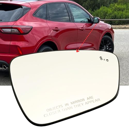 Right Passenger Side Mirror Glass Heated w/Blind Spot Without - Product Imagery