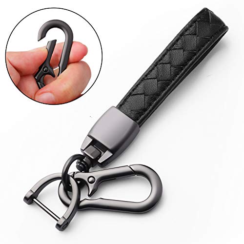 Compatible With Jeep Key Fob Cover With Leather Keychain Soft - Product Imagery