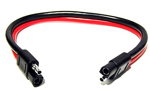 2 Pin Quick Disconnect Wire Harness SAE Connector Bullet Lead - Product Imagery