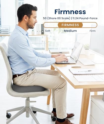 Everlasting Comfort Doctor Recommended Memory Foam Seat Cushion - Product Imagery