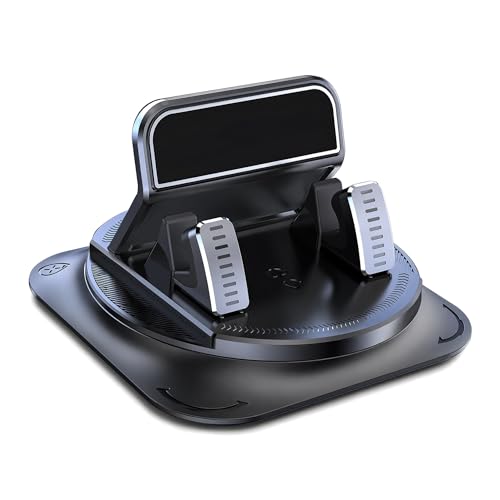 360° Rotatable Dashboard Car Phone Holder Black for Cell Phone - Product Imagery