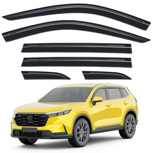 Tape-on Window Visors Rain Guards for Honda CR-V CRV 2023-2026 - Product Imagery