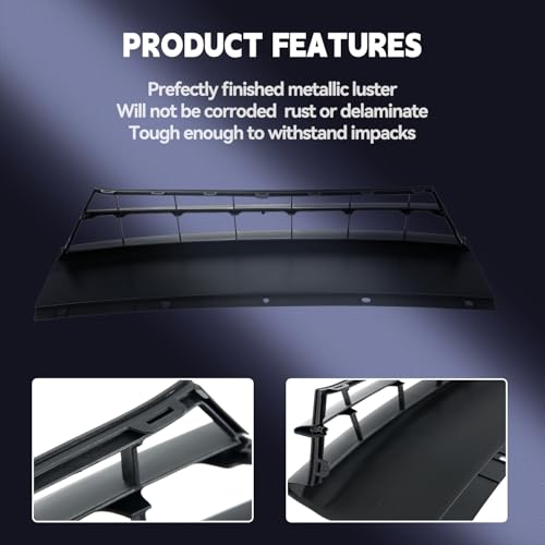 Front Bumper Insert Lower Grille Grill Compatible with 2016 2017 - Product Imagery