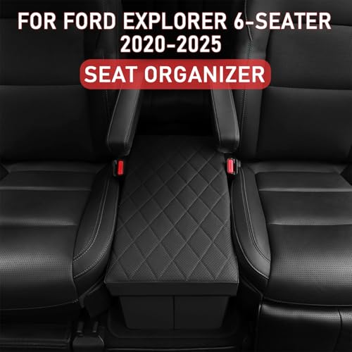 Seat Aisle Storage Box for Ford Explorer 6-Passenger Models - Product Imagery