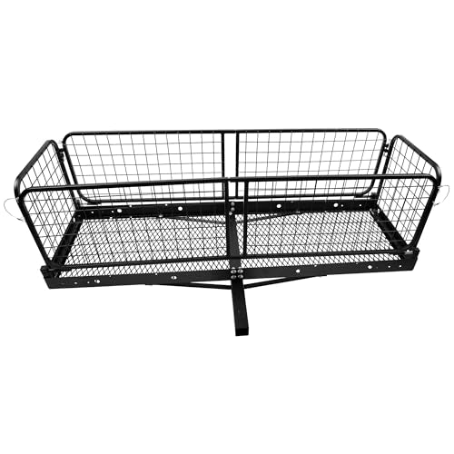 Erickson 07496 Cargo Carrier with Sides (Folding, 500 lb. Rated) - Product Imagery